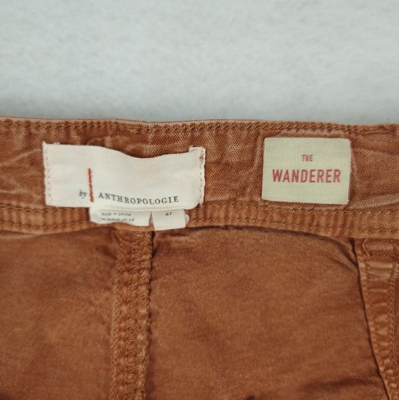 Anthropologie The Wanderer Cargo Pants In Toffee Size 27 - Picture 4 of 5